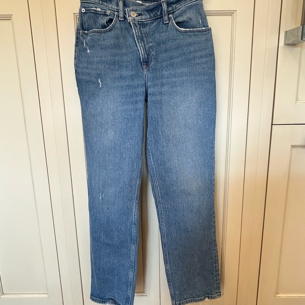 Abercrombie & Fitch Light Blue Straight Leg Jeans